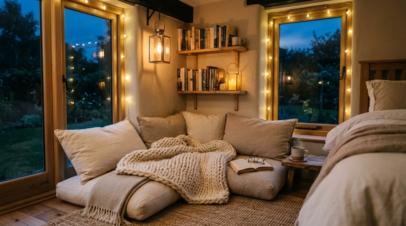 Finish with a home that feels warm restful and genuinely cozy inspiration for a hygge home interior.